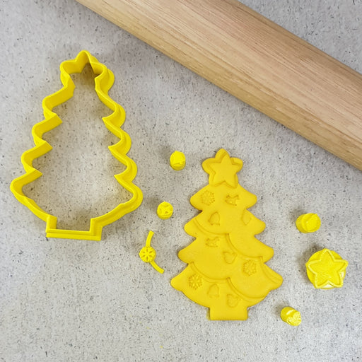 STAMP EMBOSSER WITH CUTTER DIY CHRISTMAS TREE