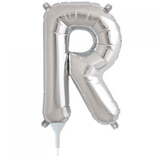 Alphabet Balloon Silver 16in R *Clearance*