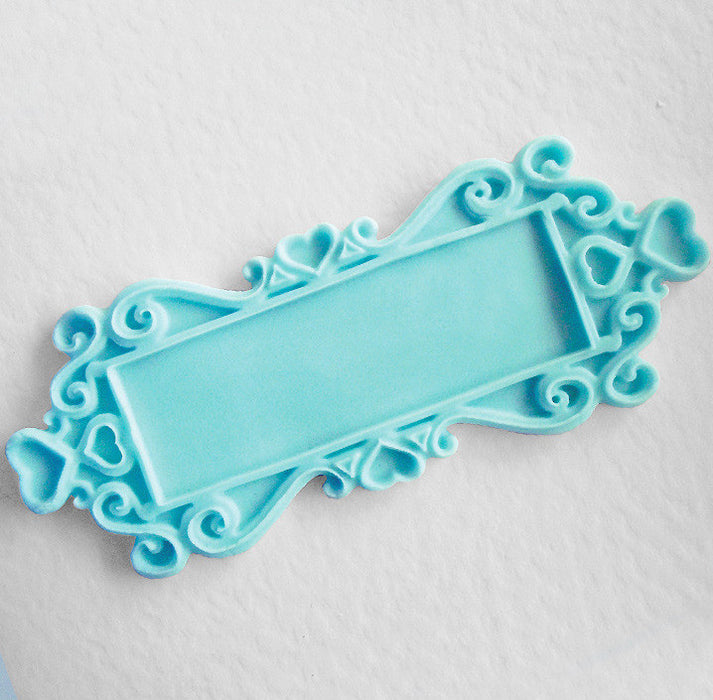 Silicone Mould Rectangle Hearts