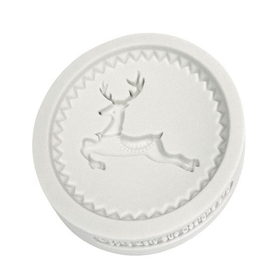 Silicone Mould Prancing Reindeer