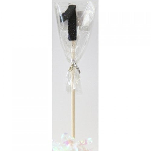 Stick Candle Glitter Black #1