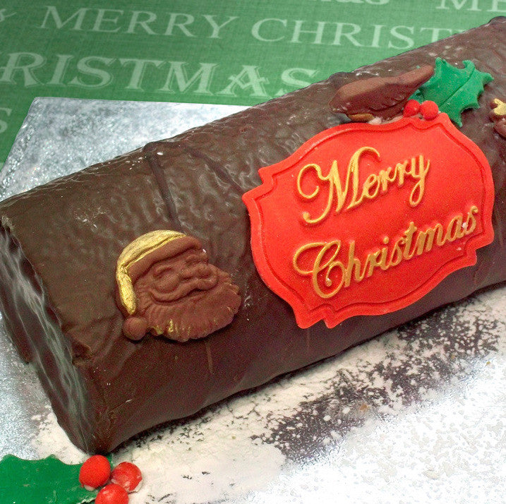 Silicone Mould Mini Plaque Merry Christmas