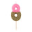 Dipped Number Candle Pink #8