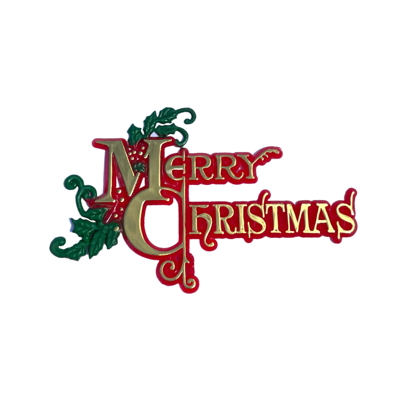 Merry Christmas Sign Wreath