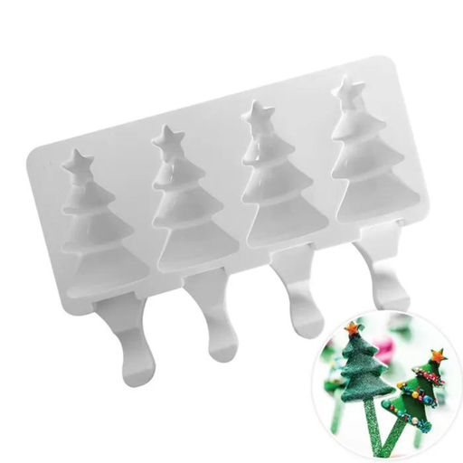 Silicone Mould Popsicle Christmas Tree
