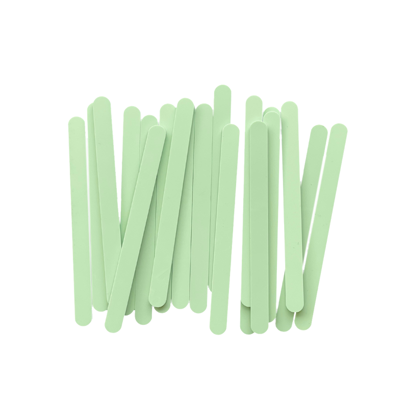 Acrylic Popsicle Sticks Mint 20pc