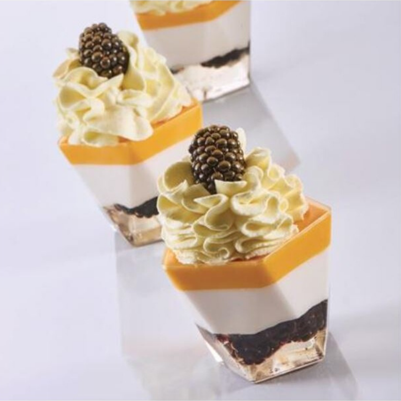 Dessert Cup Pentagon 120ml 100pc
