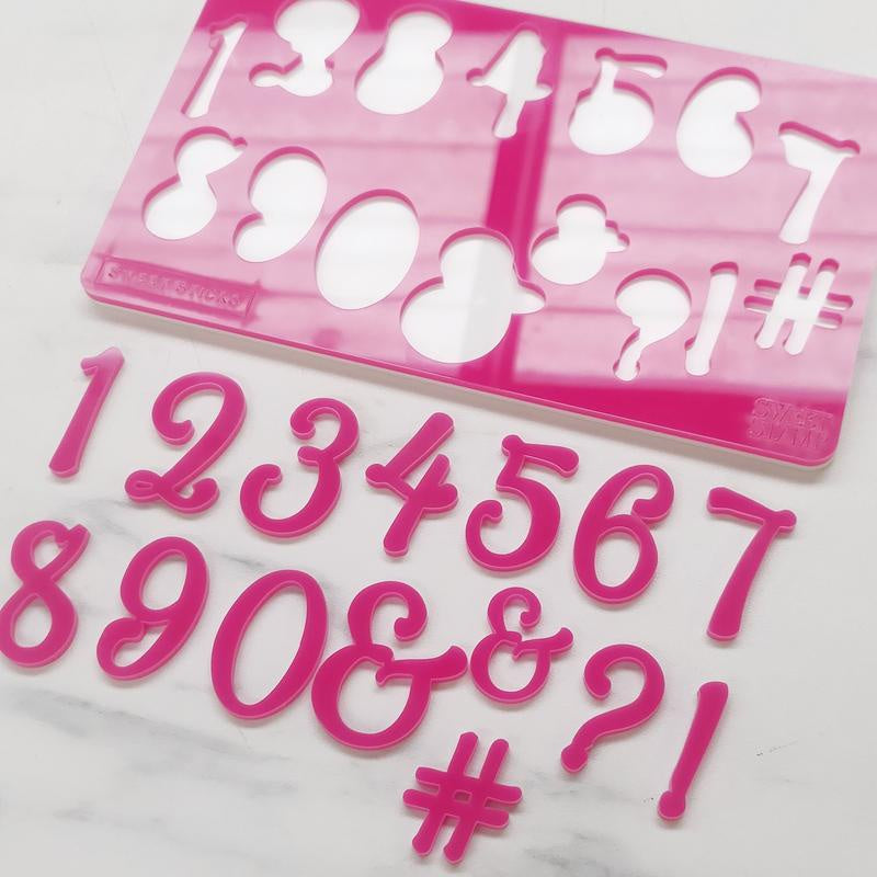 Stamp Set Sweet Sticks Edition Numbers & Symbol
