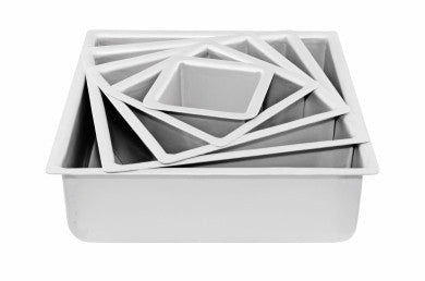Mondo Pro Cake Tin Deep Square 8in