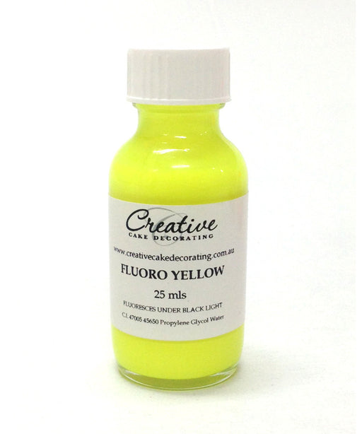 Liquid Colour Fluro Yellow 30mL