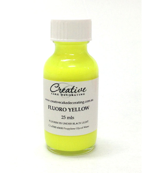 Liquid Colour Fluro Yellow 30mL