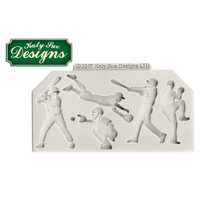 Silicone Mould Baseball Silhouettes