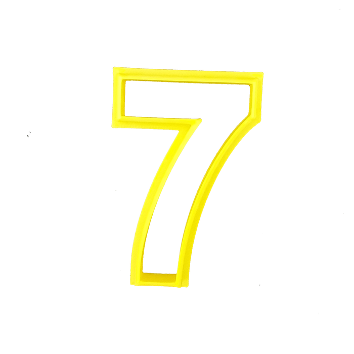 Number Cutter #7 — Cakers Warehouse