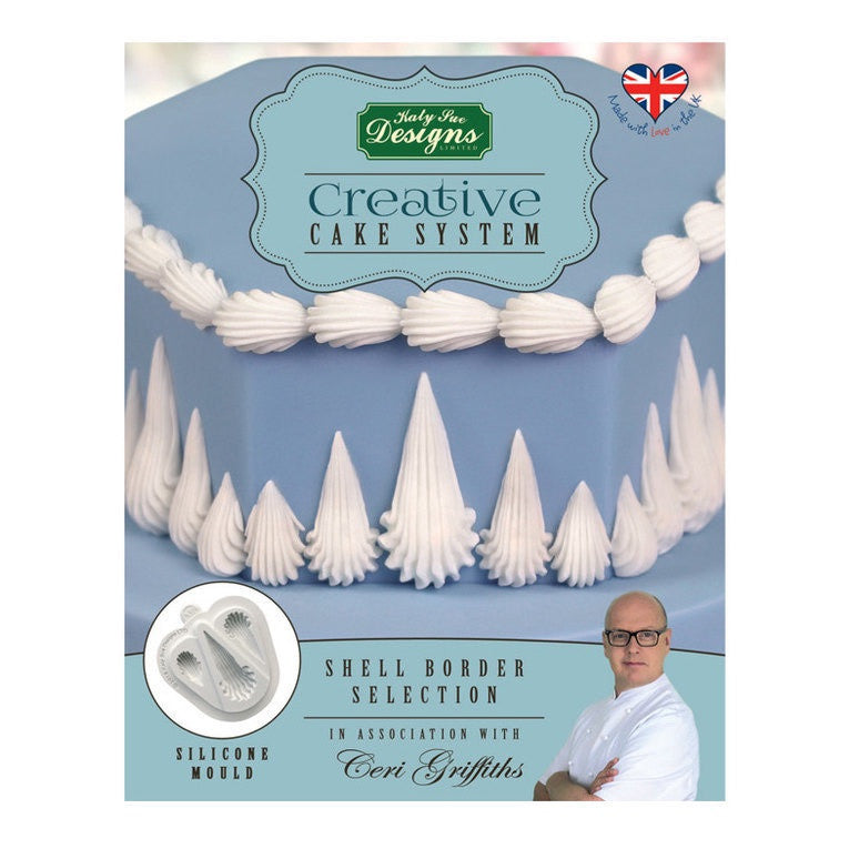 Silicone Mould Shell Border Selection