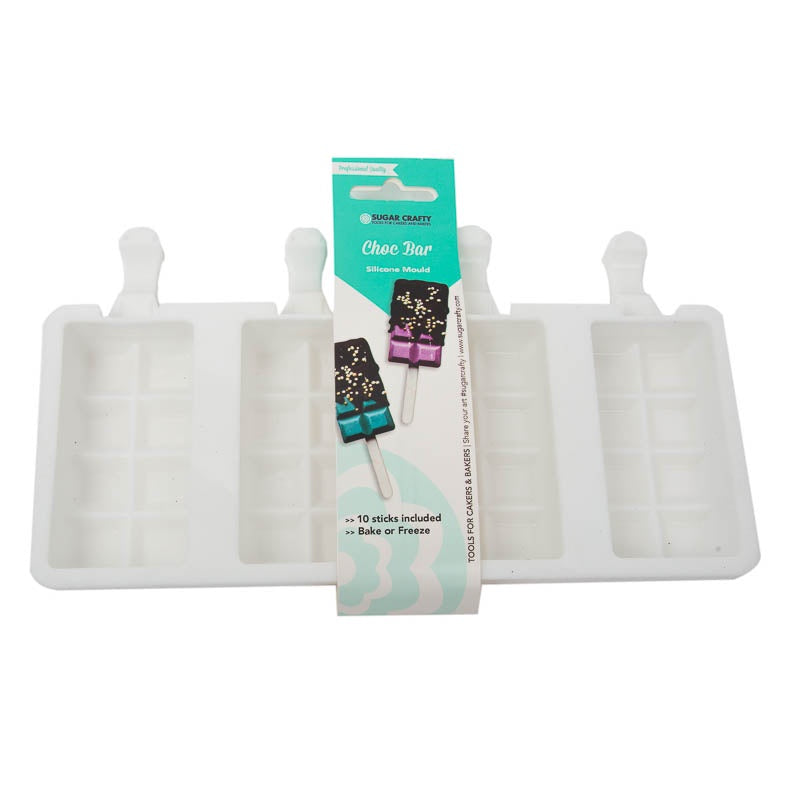 Silicone Cake Popsicle Choc Bar Mould 96mm