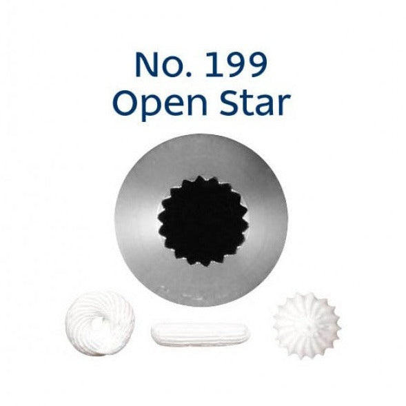 Piping Tip Open Star #199