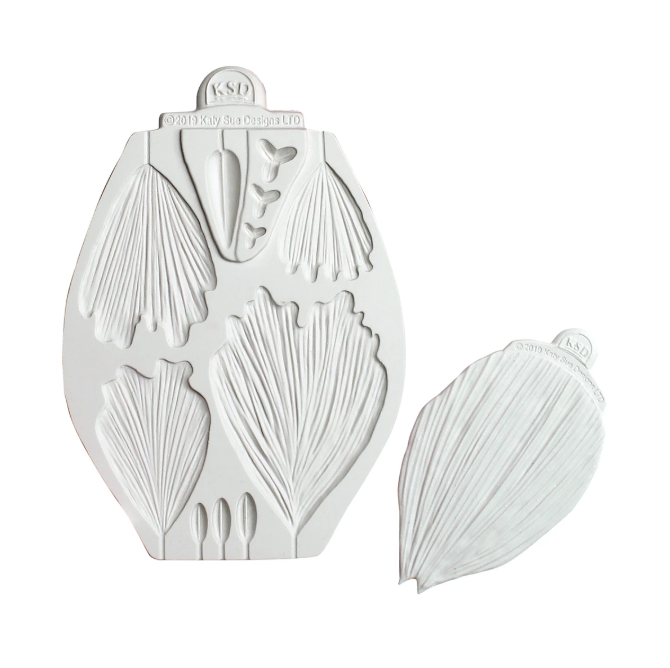 Silicone Mould Peony / Tulip with Veiner