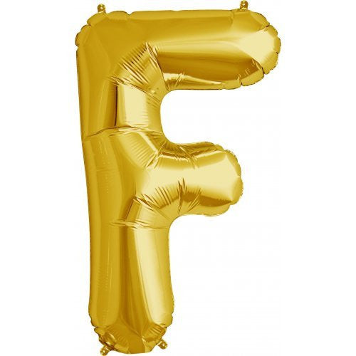 Alphabet Balloon Gold 34in F *Clearance*