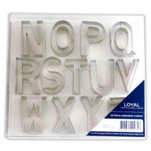 Cutter Alphabet 6.5cm