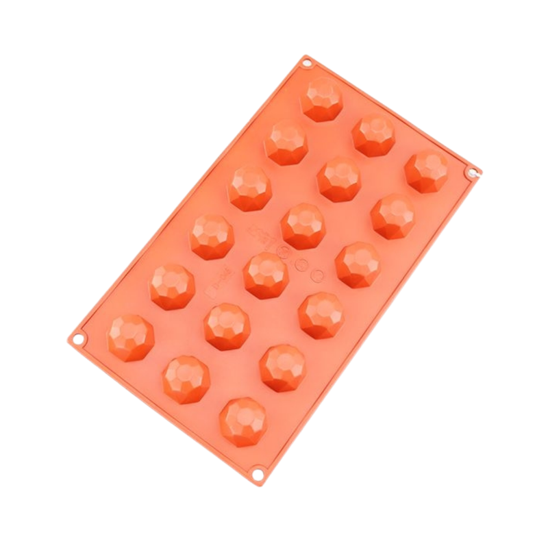 Silicone Mould Round Jewel Mini 18 Hole
