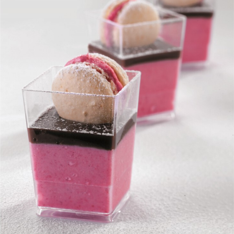 Dessert Cup Square 60ml 100pc
