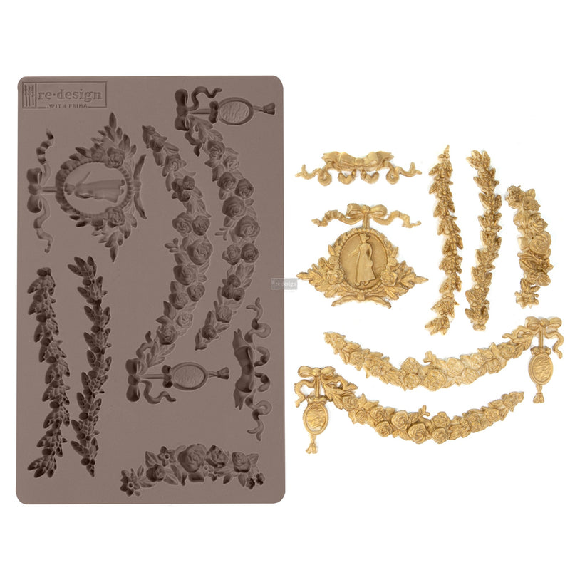 Silicone Mould Madame Garland
