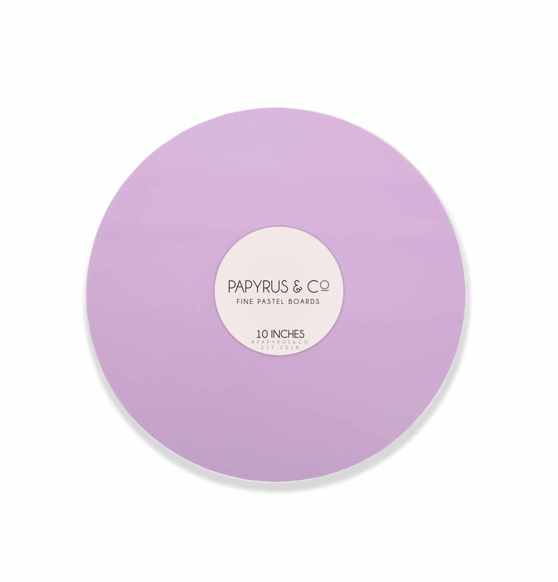 Masonite Board Round Pastel Lilac 10in