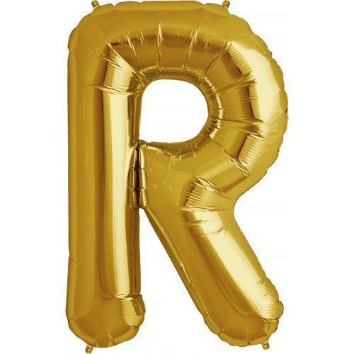 Alphabet Balloon Gold 34in R *Clearance*