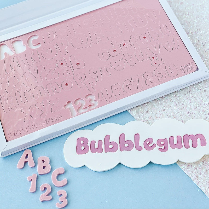 Stamp Set Bubblegum Upper, Lower & Number