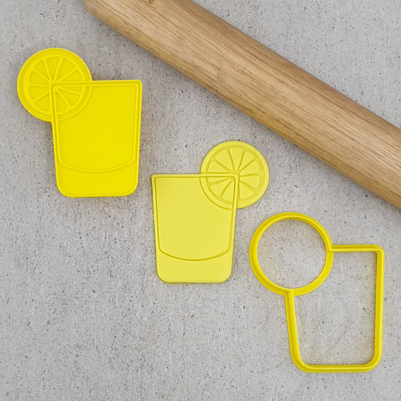 Stamp Embosser With Cutter Gin & Tonic Glass