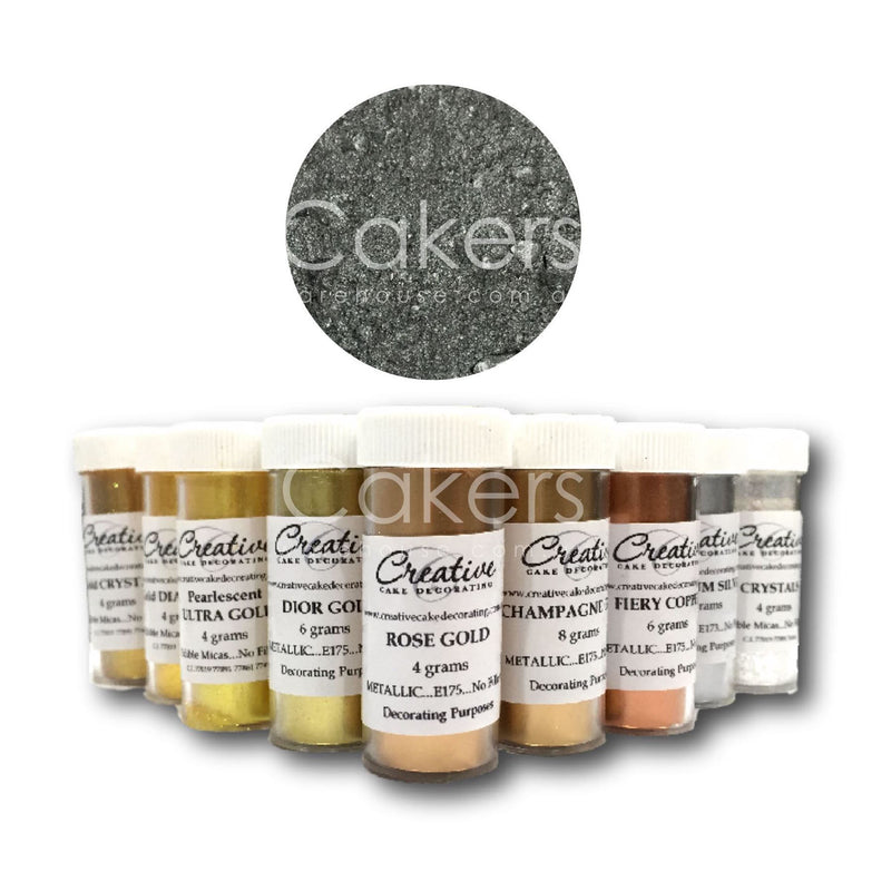 Metallic Dust Platinum Silver 4g