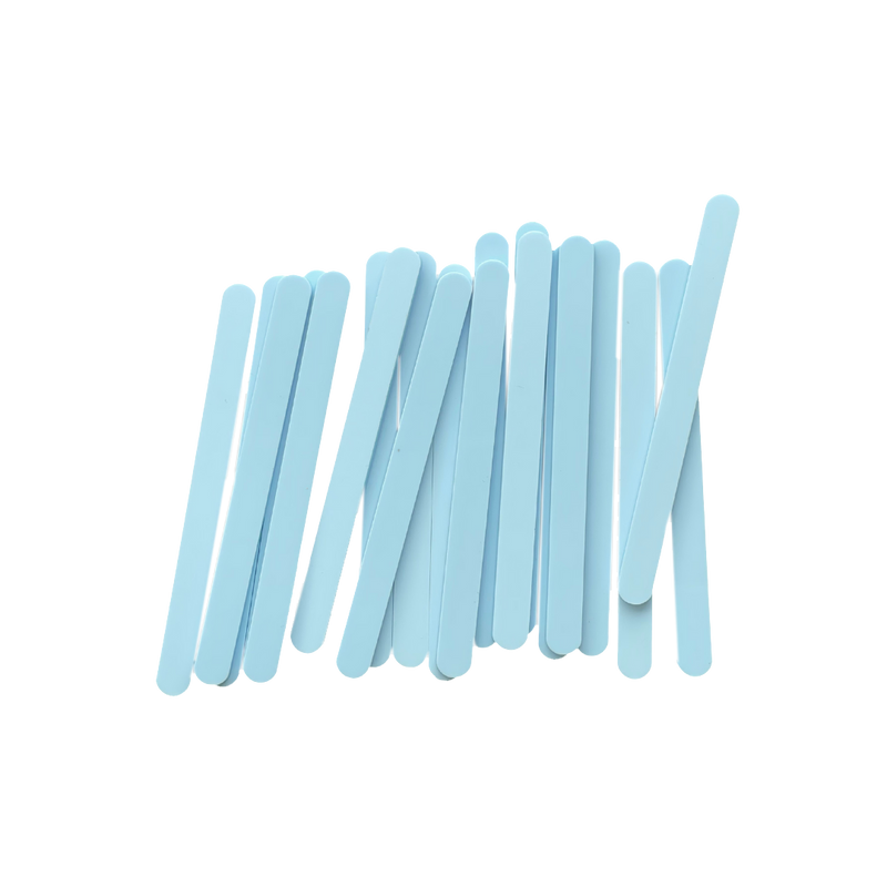 Acrylic Popsicle Sticks Sky Blue 20pc