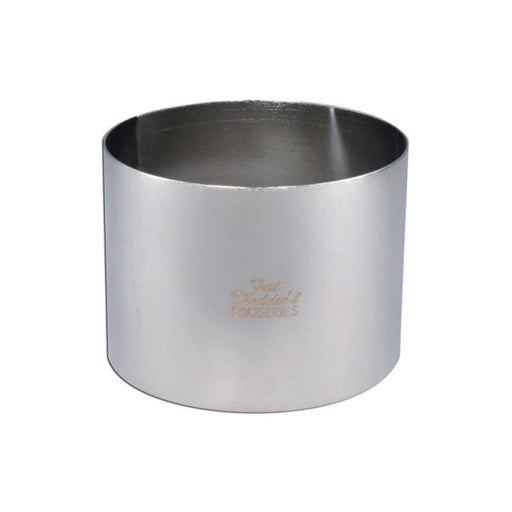 Stainless Steel Pastry Ring Deep 4in