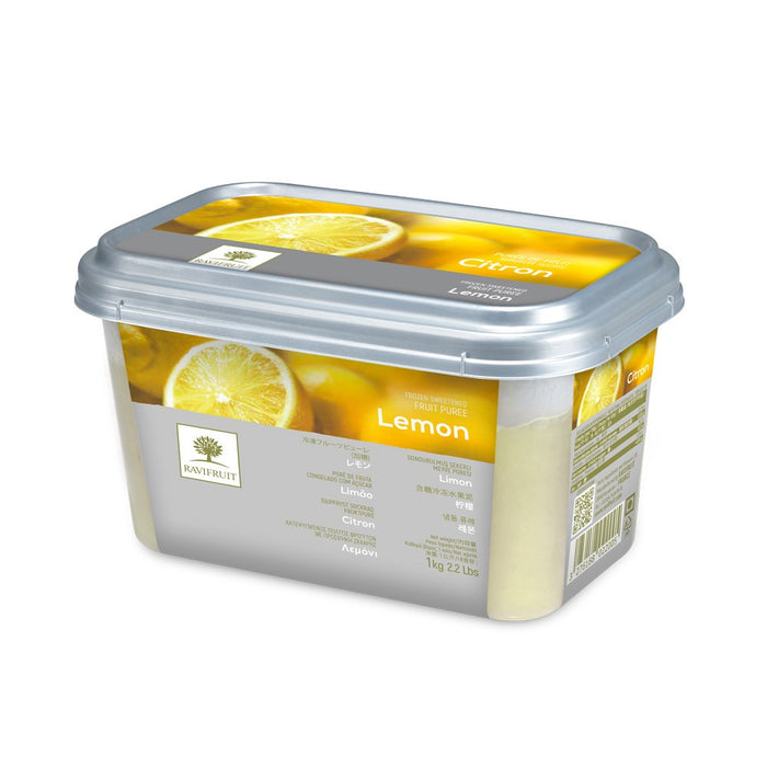 Ravifruit Frozen Fruit Puree Lemon 1kg *Clearance*