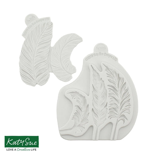 Silicone Mould Feathers With Veiner
