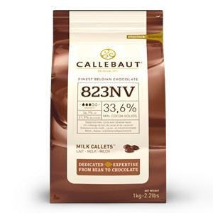 Callebaut Chocolate 1kg 823 Milk