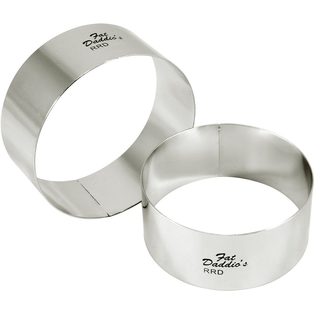 Cake Ring 180x60mm 18/8 Stainless Steel