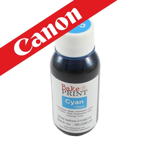 Edible Ink Refill 100mL Cyan