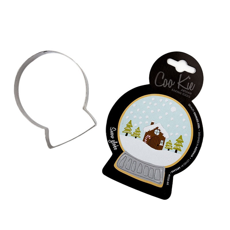 Coo Kie Cookie Cutter Snow Globe