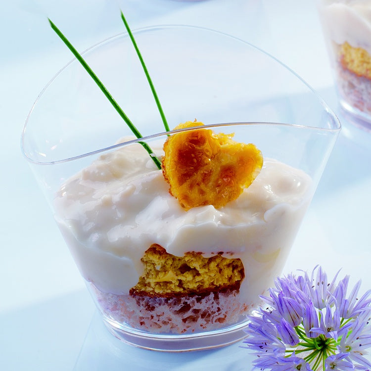 Dessert Cup Round Wave 50ml 100pc