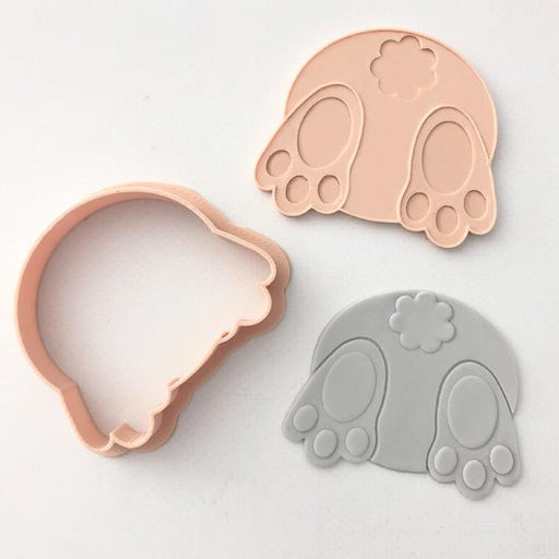 STAMP EMBOSSER WITH CUTTER 'LITTLE BISKUT' BUNNY BUM