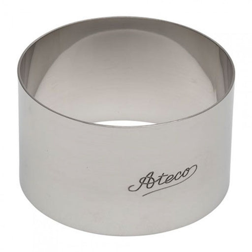 Stainless Steel Pastry Ring 3in x 1.75in