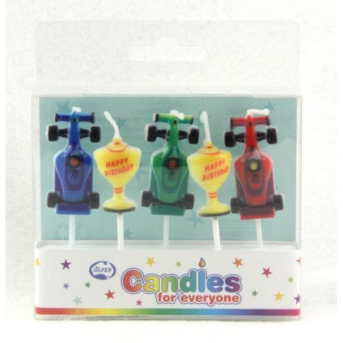 Candle Race Car 5pc
