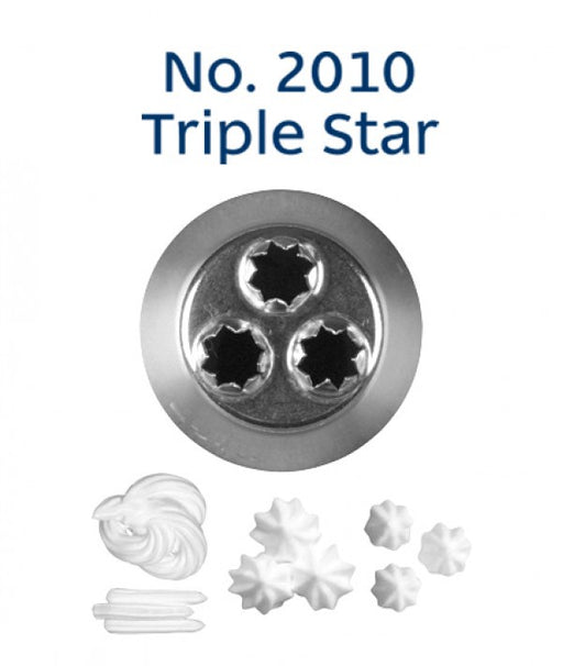 Piping Tip Triple Star #2010