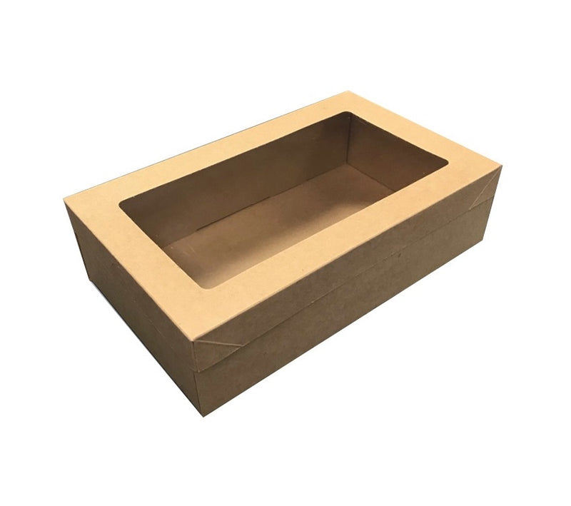 Kraft Biscuit Box 258 x 150 x 90mm