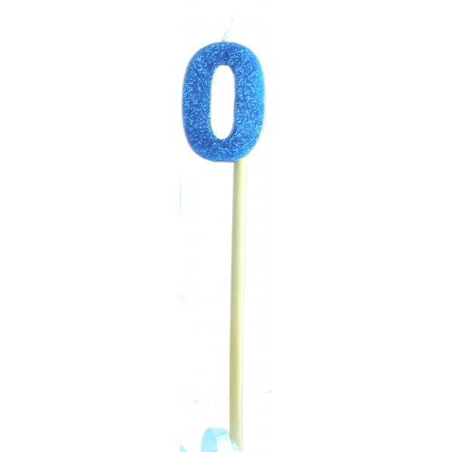 Stick Candle Glitter Blue #0