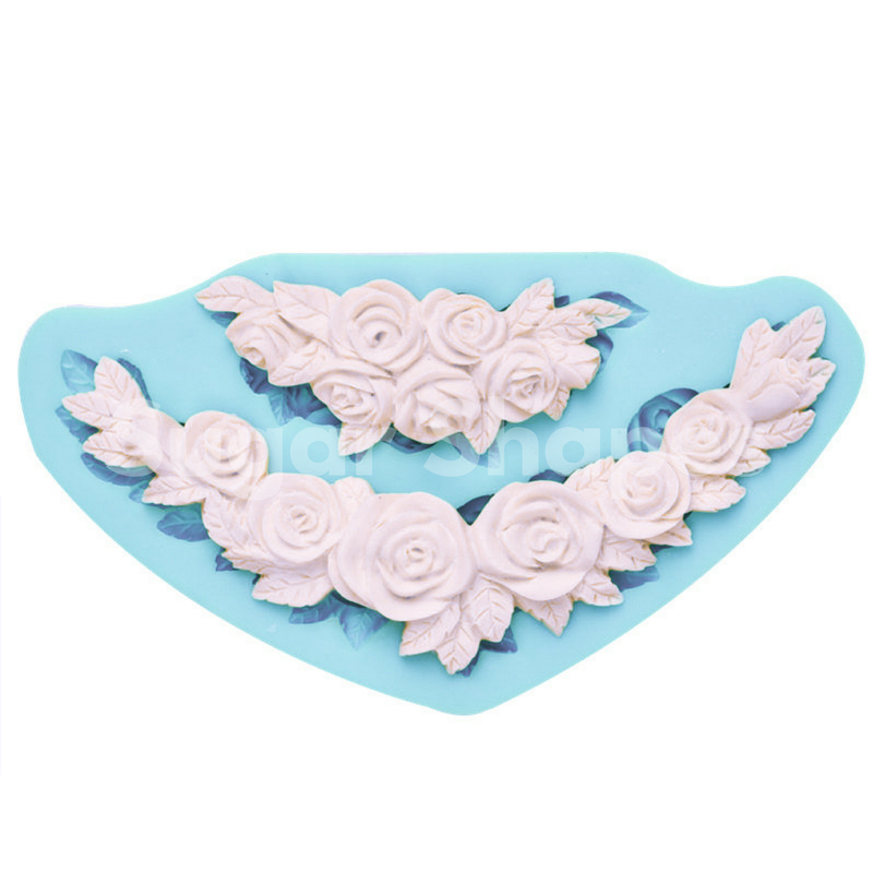 Silicone Mould Rose Border *Clearance*