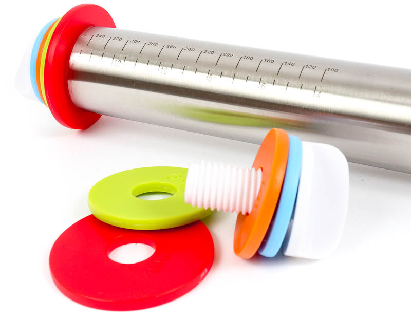 Adjustable Height Rolling Pin