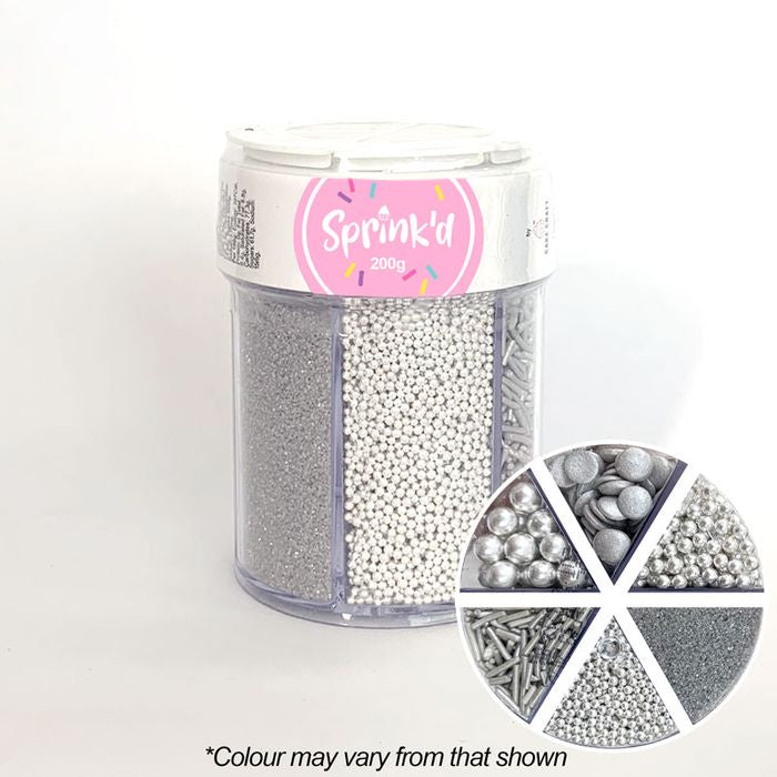 SPRINK'D 6 CAVITY JAR 200G SILVER