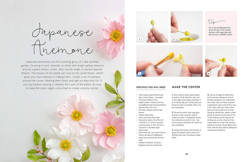 Modern Sugar Flowers Volume 2 By Jacqueline Butler